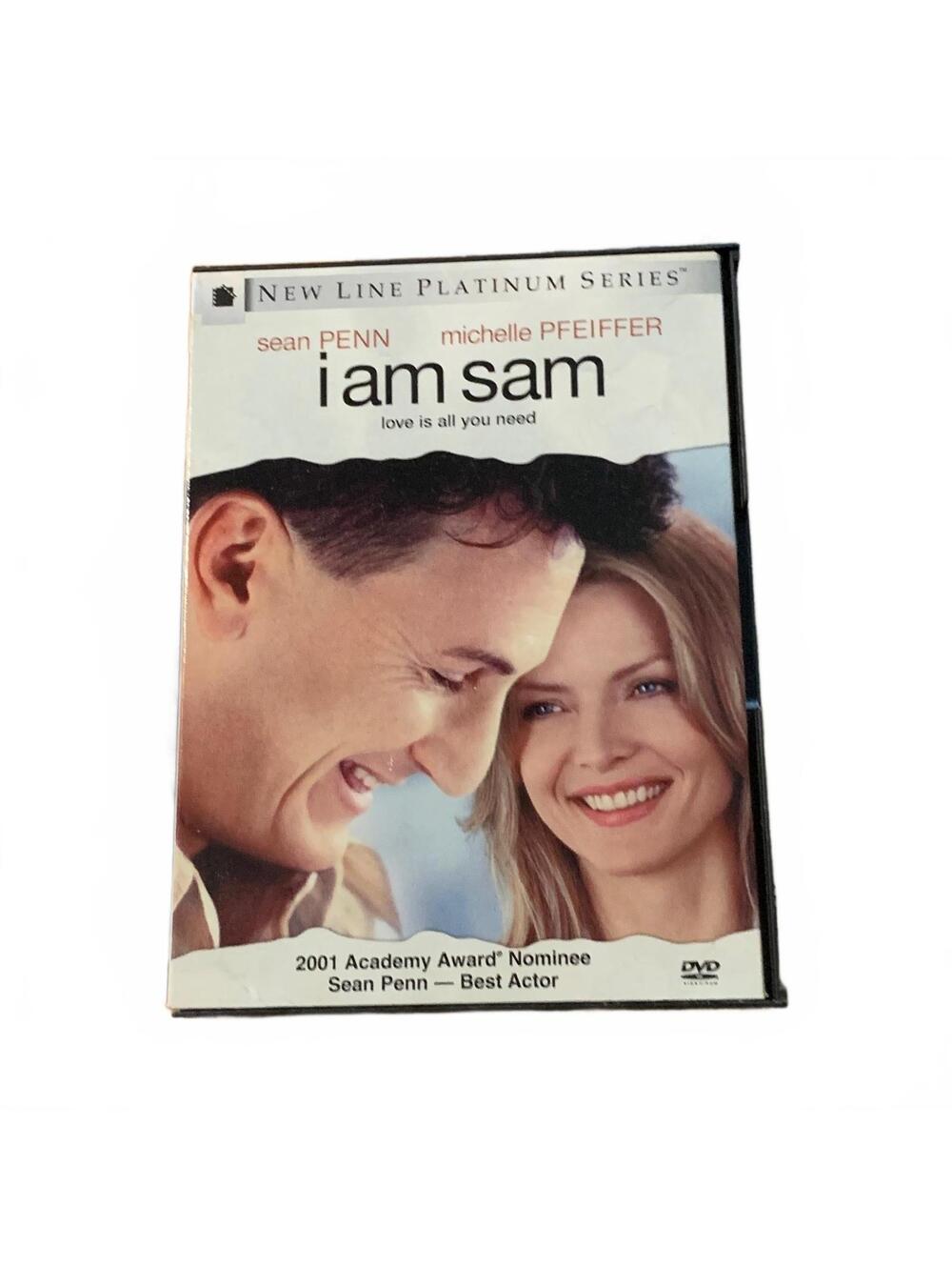 I Am Sam DVD Widescreen New Line Platinum Series Sean Penn Pfeiffer PG-13